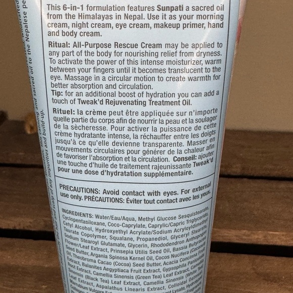 Tweak’d By Nature Himalayas Hand Rejuvenator Cream 3oz New Sealed - Picture 2 of 4